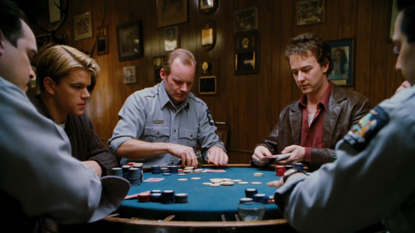 Una scena di Il giocatore - Rounders (fonte: Miramax Films)