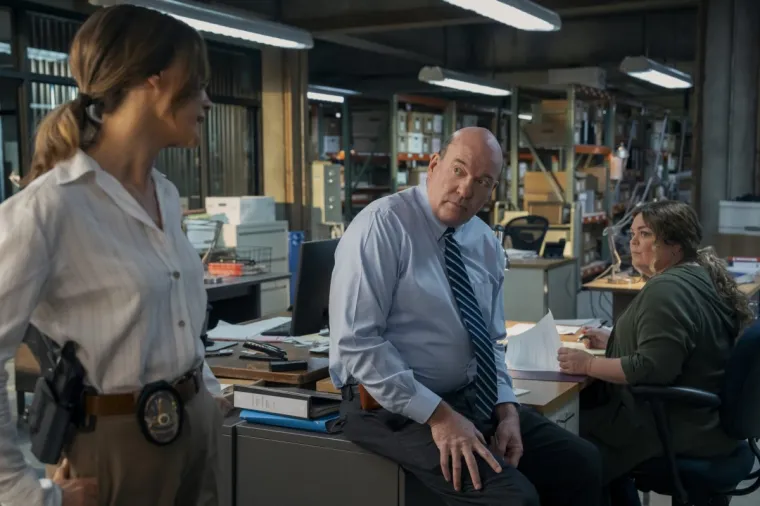 Ballard: una scena della serie tv. 