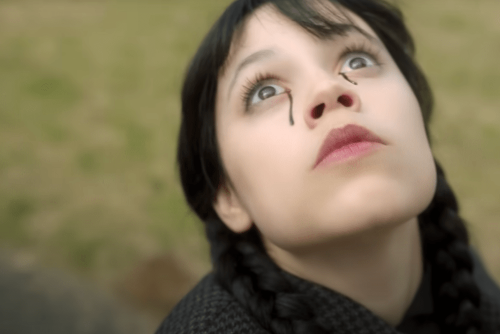 Un frame dal trailer di Mercoledì 2