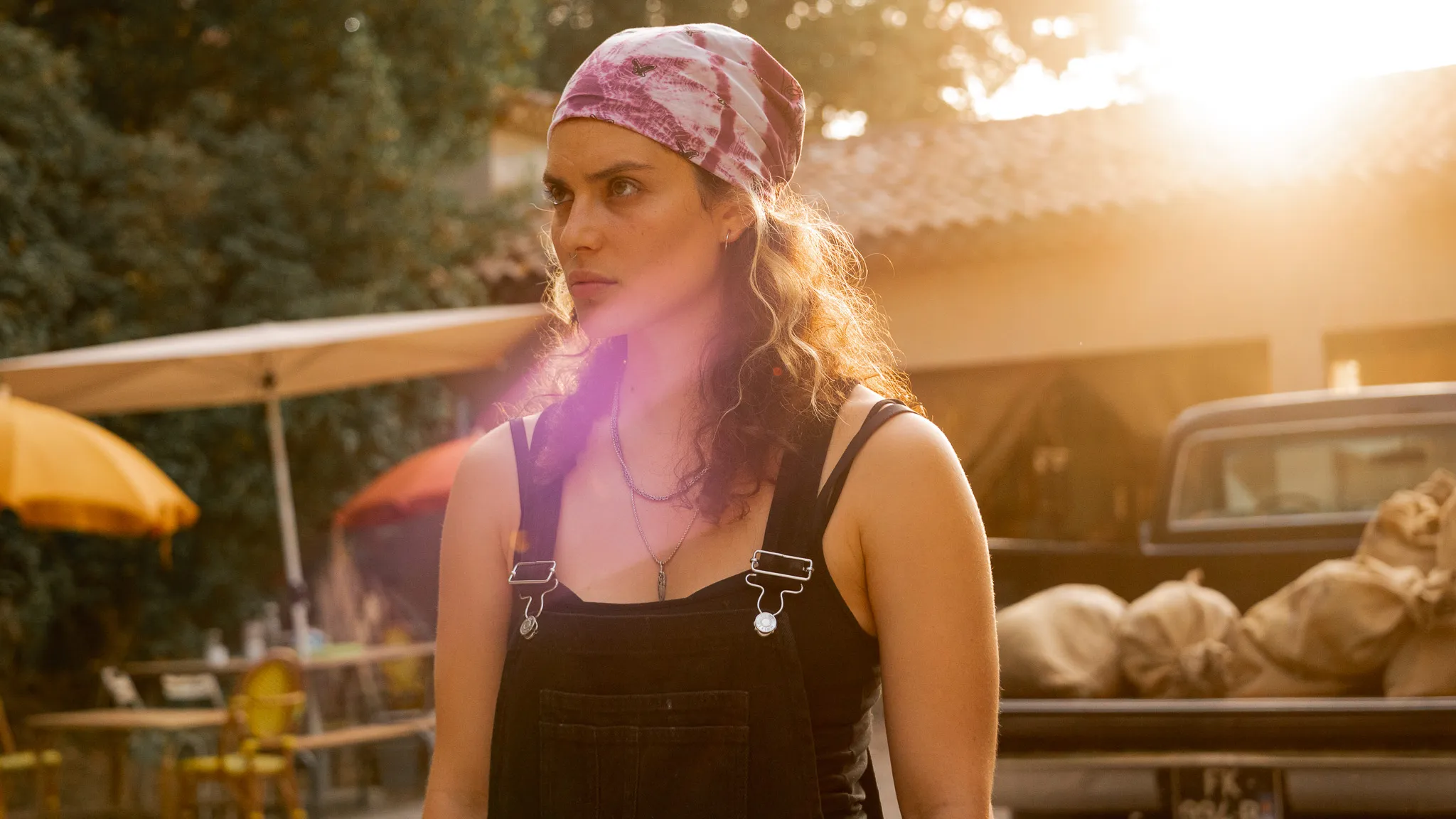 Ava Baya in una scena di Soleil Noir.