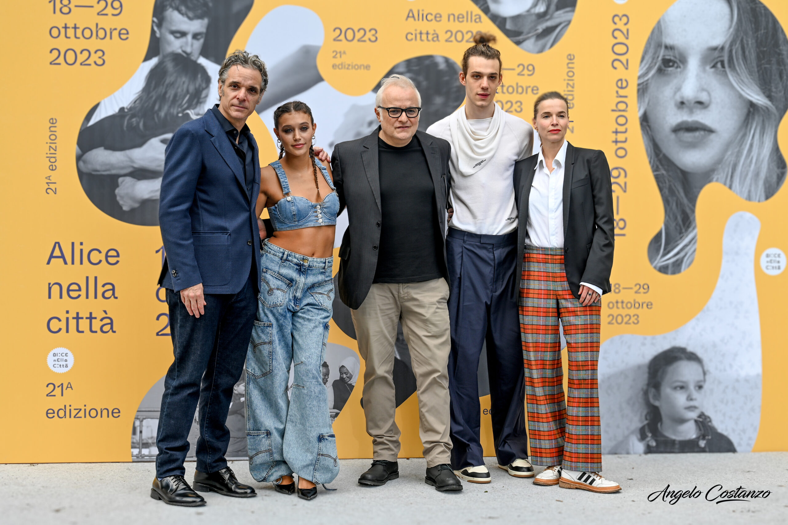 Photocall ad Alice nella città. 