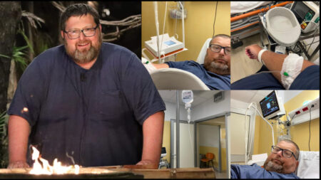 Mario Adinolfi in ospedale