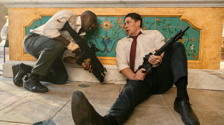 Una scena di Capi di Stato in Fuga (fonte: Prime Video)