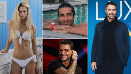 Martina Ceretti, Federico Monzino, Fabrizio Corona e Raoul Bova