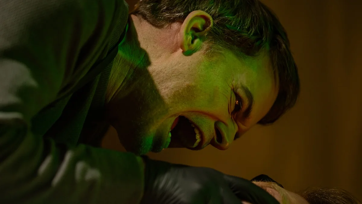 Una scena di Dexter: Resurrection (fonte: Paramount+)