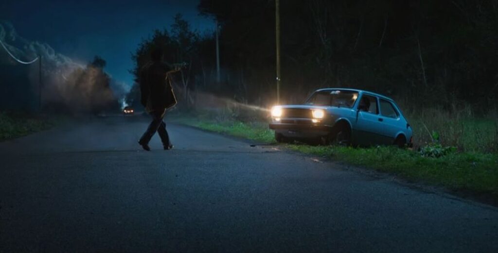 Una scena de Il Mostro, serie Netflix