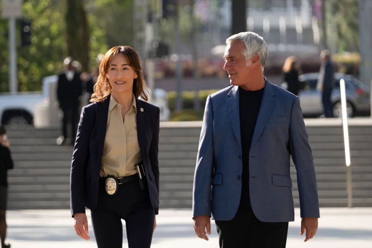 Ballard: una scena della serie tv. 