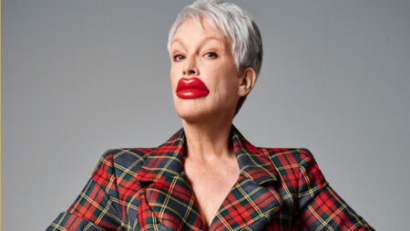 Jamie Lee Curtis con le labbra finte