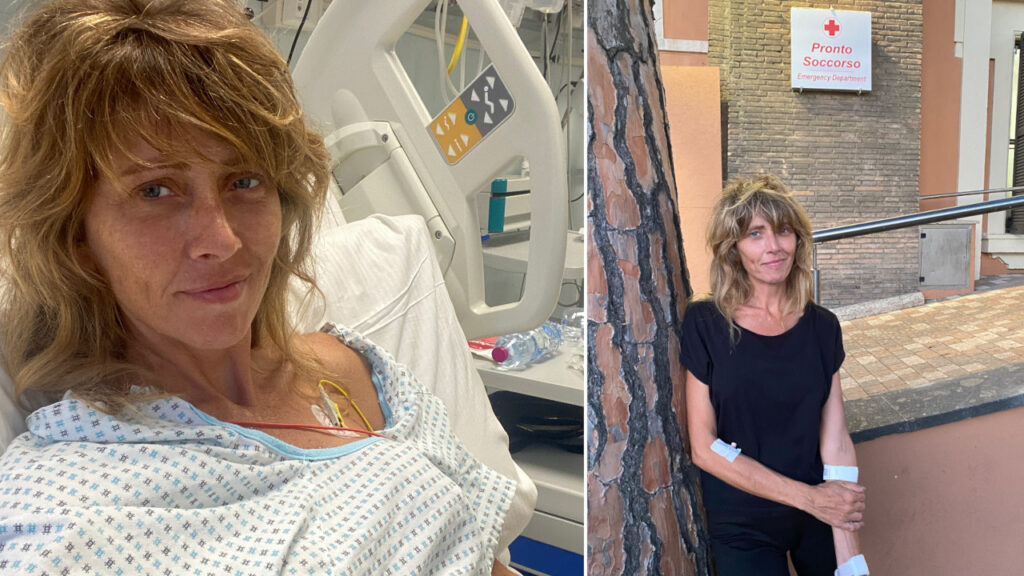 Loredana Cannata in ospedale