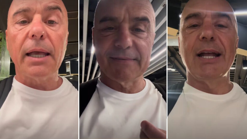 Luca Zingaretti a Fiumicino