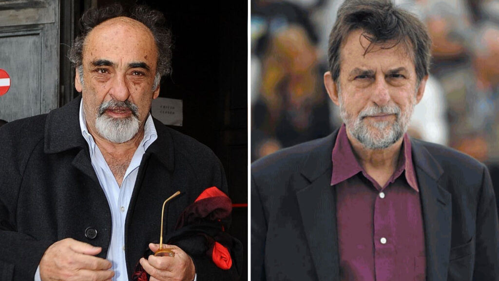Alessandro Haber e Nanni Moretti