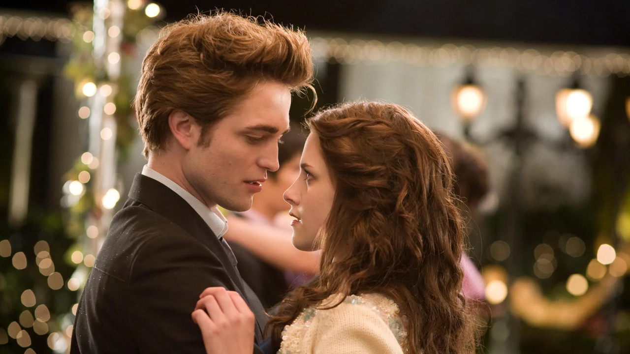 Robert Pattinson e Kristen Stewart in Twilight