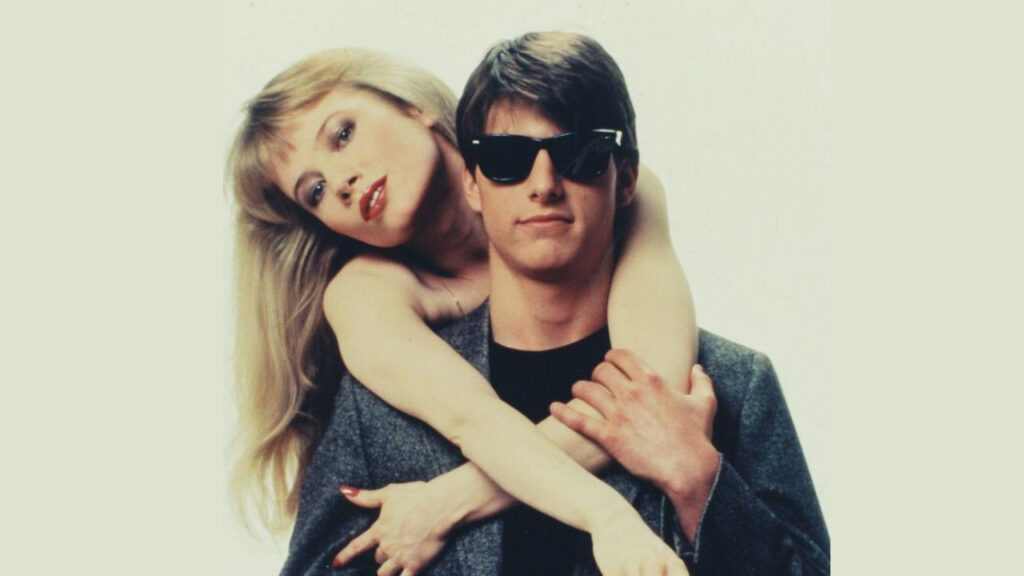 Rebecca De Mornay e Tom Cruise ai tempi di Risky Business