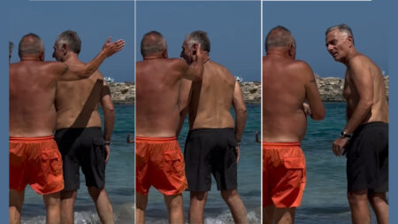 lo schiaffo a Bonolis a Formentera