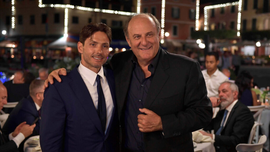 Gerry Scotti e Piersilvio Berlusconi