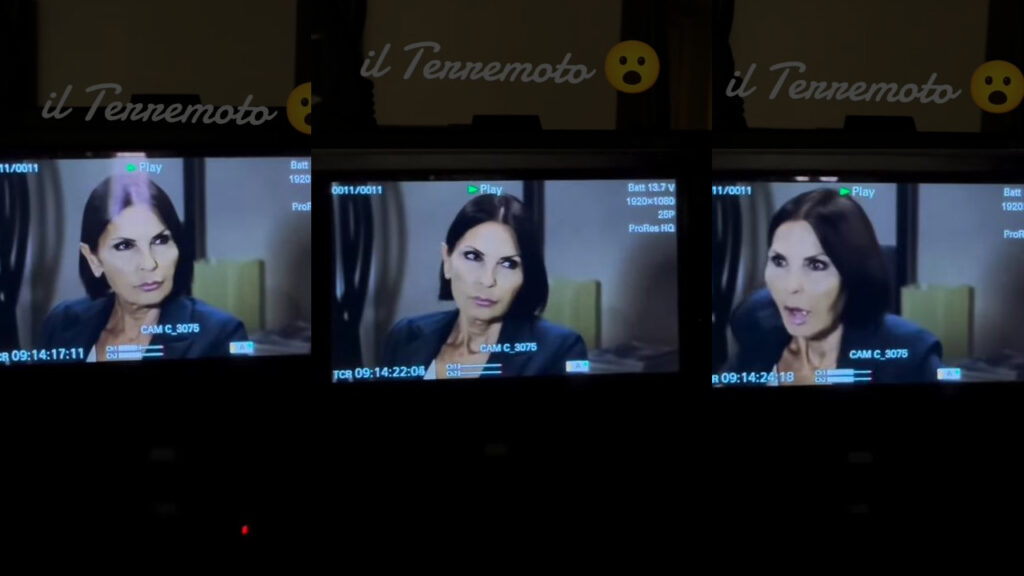 Nina Soldano, terremoto sul set di Un posto al sole