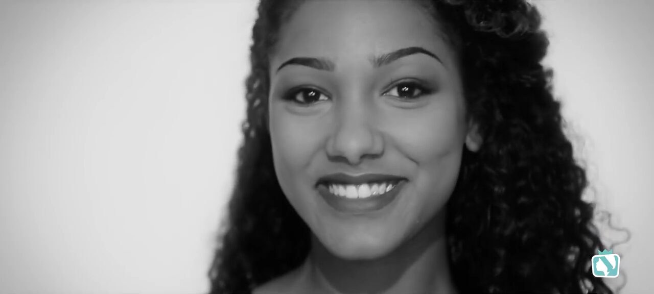 Samira Lui in un'immagine di Miss Italia 2017