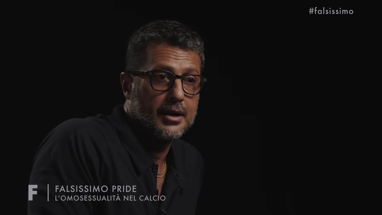 Fabrizio Corona nell'episodio Falsissimo Pride