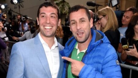 Adam Sandler col suo sosia, Max Kessler
