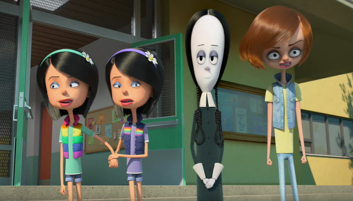 Mercoledì Addams in versione animata (fonte: Universal)