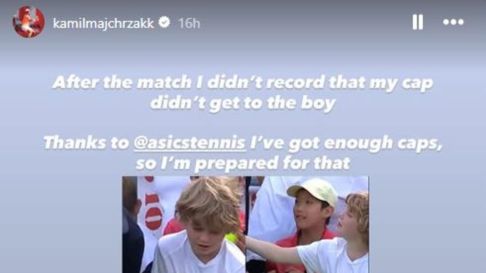 L'appello di Kamil Majchrzak