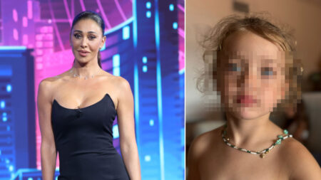 Belen e sua figlia Luna Marì