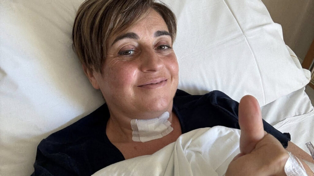 Benedetta Rossi in ospedale