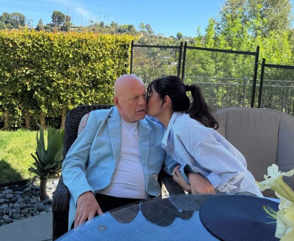 Bruce Willis e sua moglie