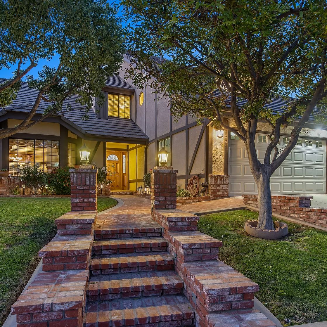 la facciata principale della casa del film Poltergeist (1982)