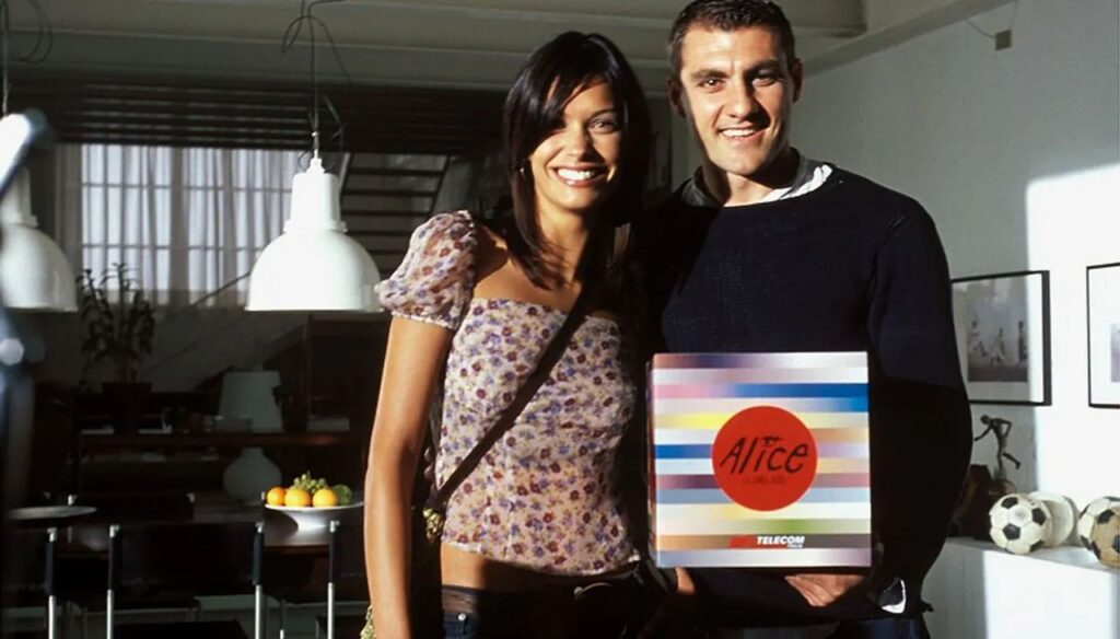 Fernanda Lessa e Bobo Vieri