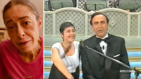 Pippo Baudo e Gerardina Trovato