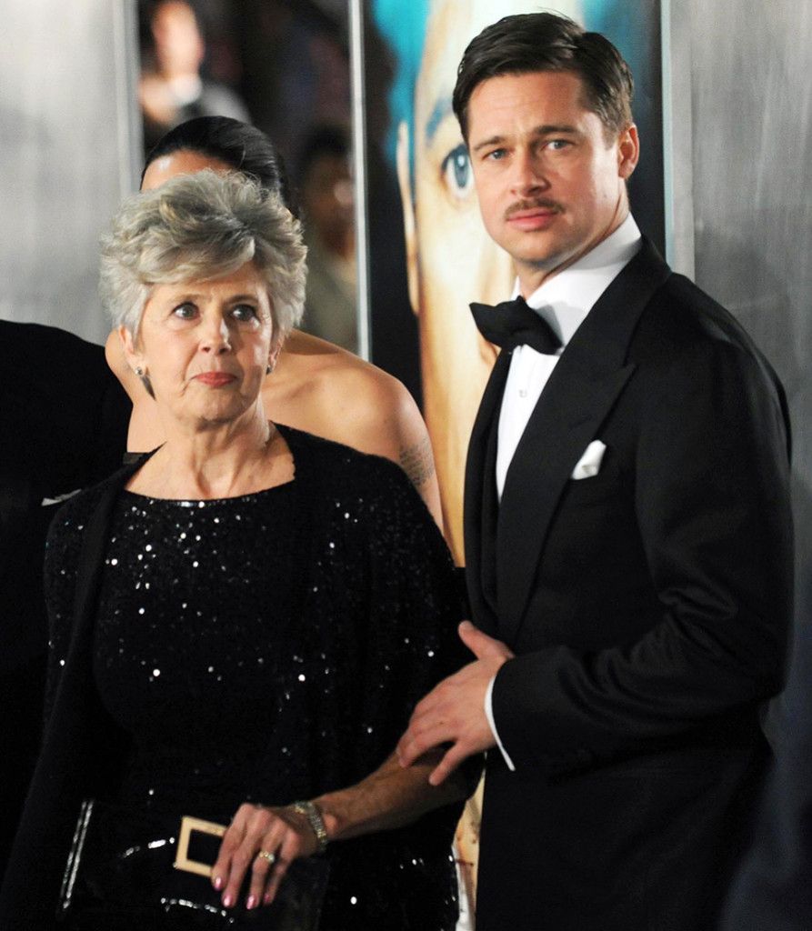 Brad Pitt e sua mamma Jane Etta