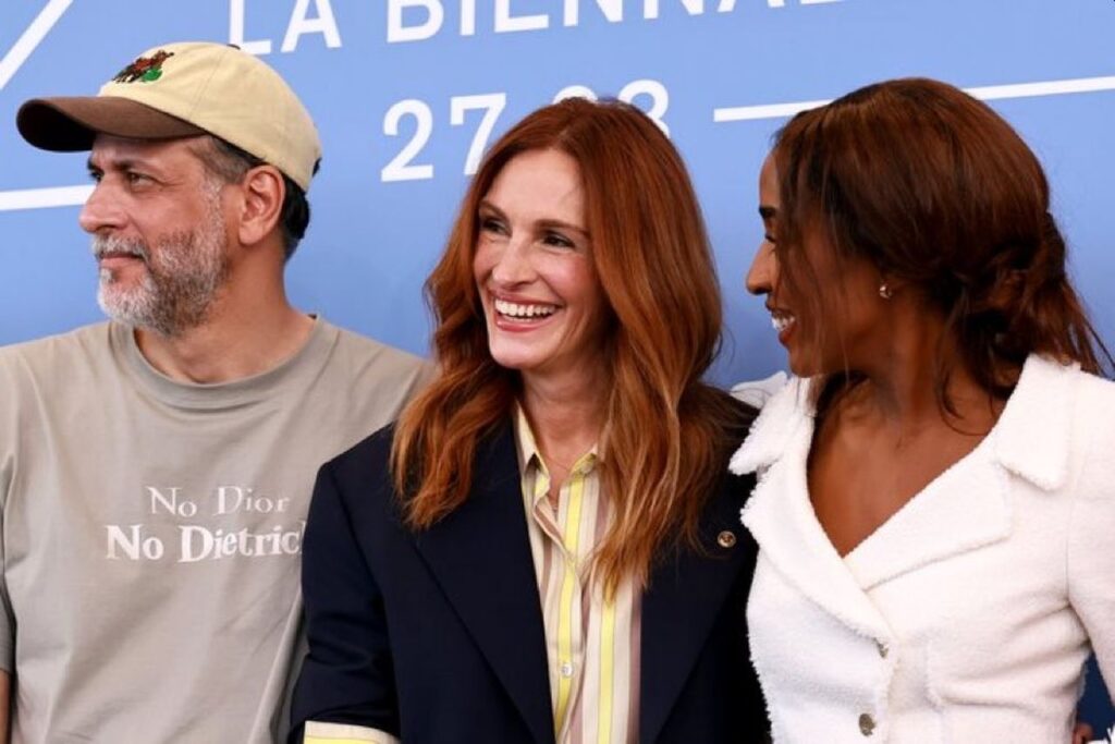 Luca Guadagnino e Julia Roberts a Venezia 2025