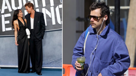 Zoe Kravitz, Austin Butler e Harry Styles