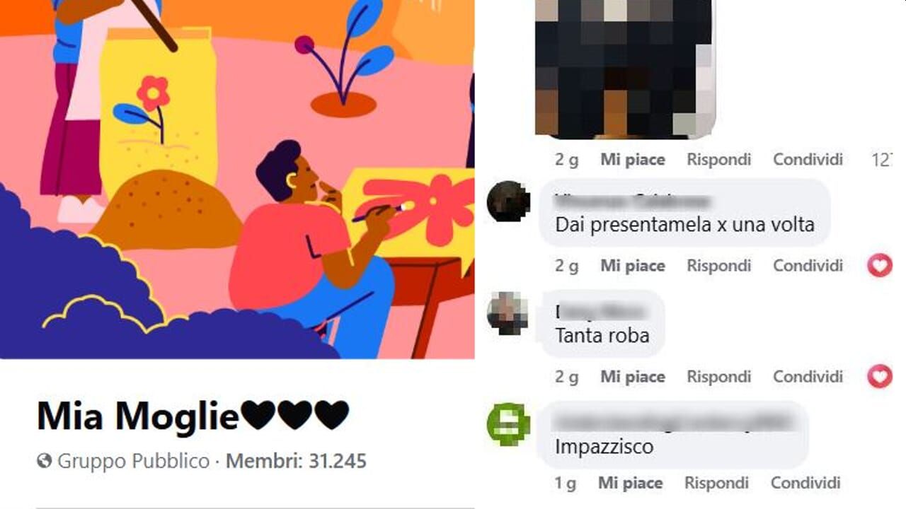 Il gruppo FB Mia Moglie