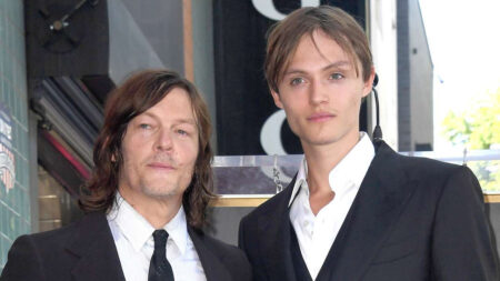 Norman Reedus e suo figlio Mingus