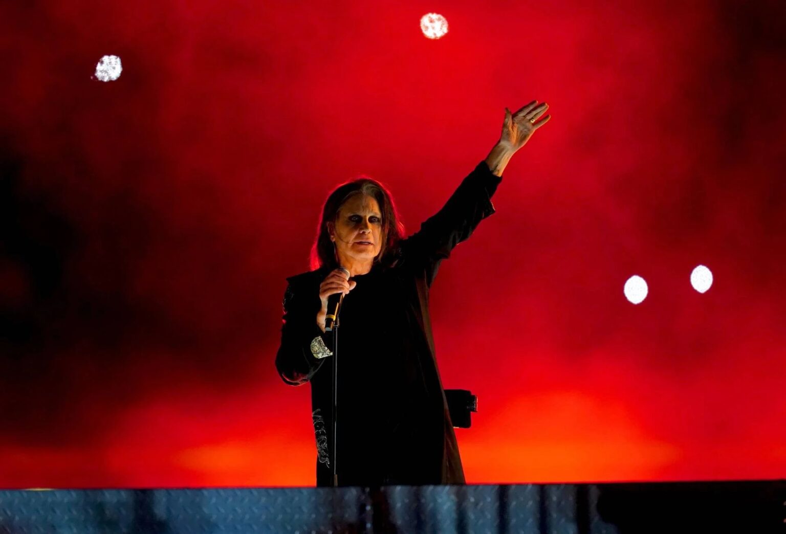 Ozzy Osbourne durante un'esibizione