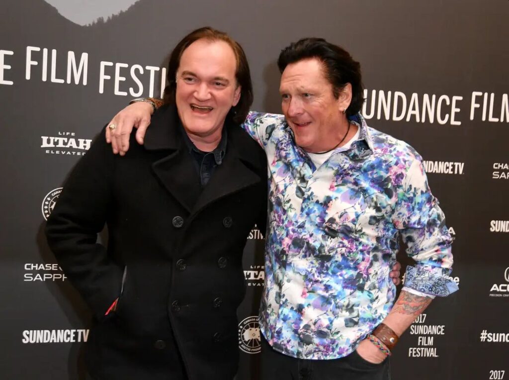 Quentin Tarantino e Michael Madsen