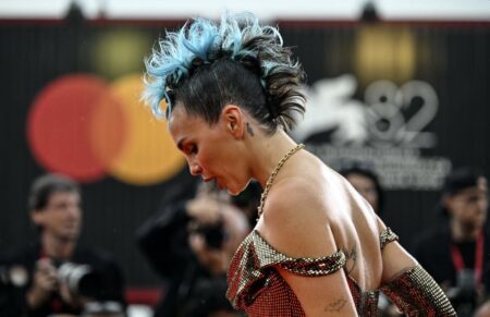 Rose Villain sul red carpet a Venezia 2025