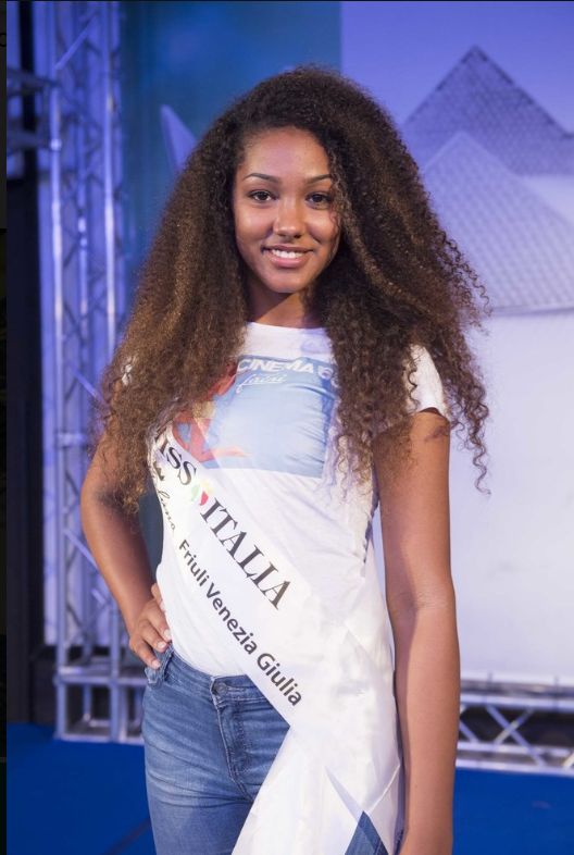 Samira Lui nel 2017, a Miss Italia