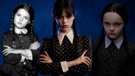 Mercoledì Addams nel corso degli anni (fonte: cinemaserietv.it)