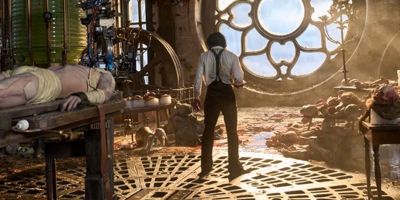 Frankenstein, una scena (fonte: Netflix)