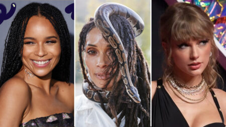 Zoe Kravitz Lisa Bonet Taylor Swift