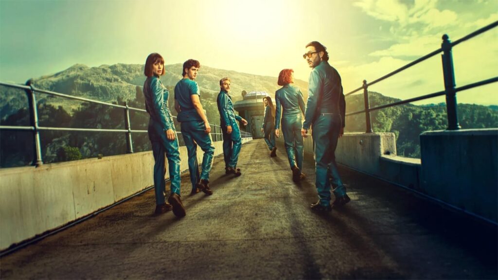 Una scena della serie Il rifugio atomico.