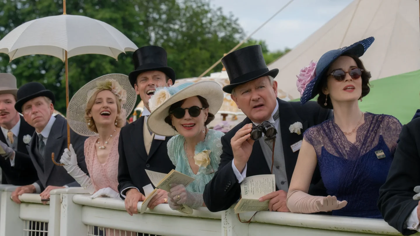 Una scena di Downton Abbey - Il gran finale. 