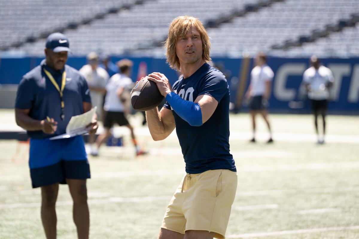 Una scena di Chad Powers (fonte: Disney+)