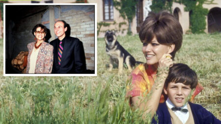 Claudia Cardinale e Patrick Cristaldi, suo figlio