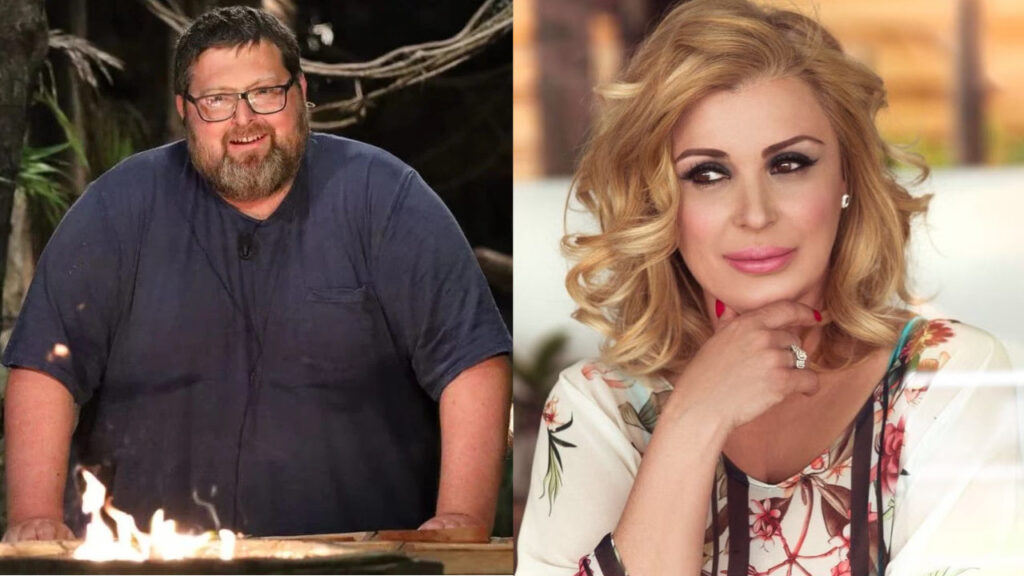 Mario Adinolfi e Tina Cipollari