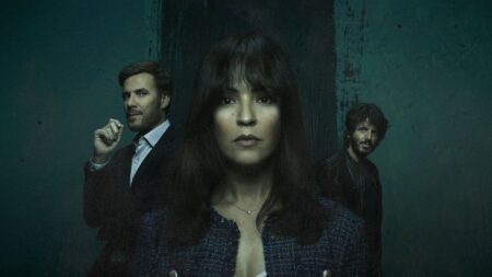 Una scena della serie tv Ángela.