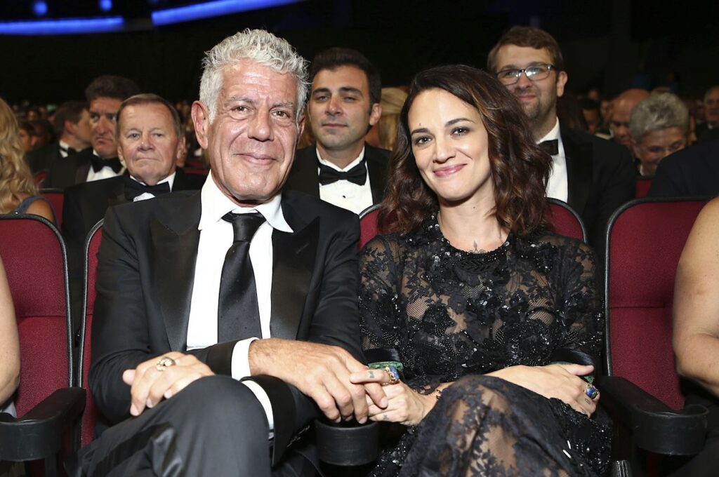 Anthony Bourdain e Asia Argento